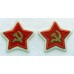 Нарукавные звезды Военно-Политического состава РККА, обр. 1935 г..